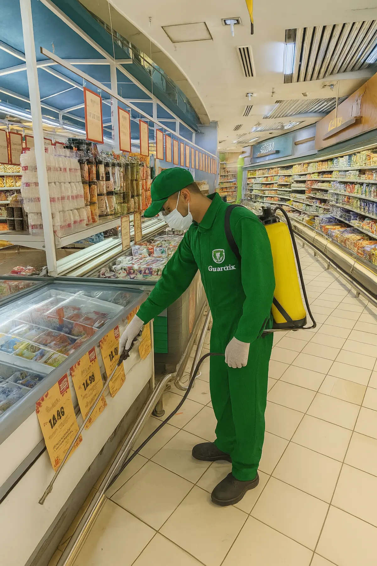 خبراء شركة رش حشرات الكويت في الميدان